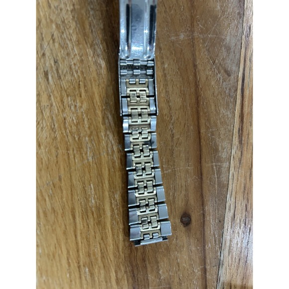 Vintage Bulova Champion Stainless Steel 14 KT Gold-Filled Watch Band - Picture 4 of 7